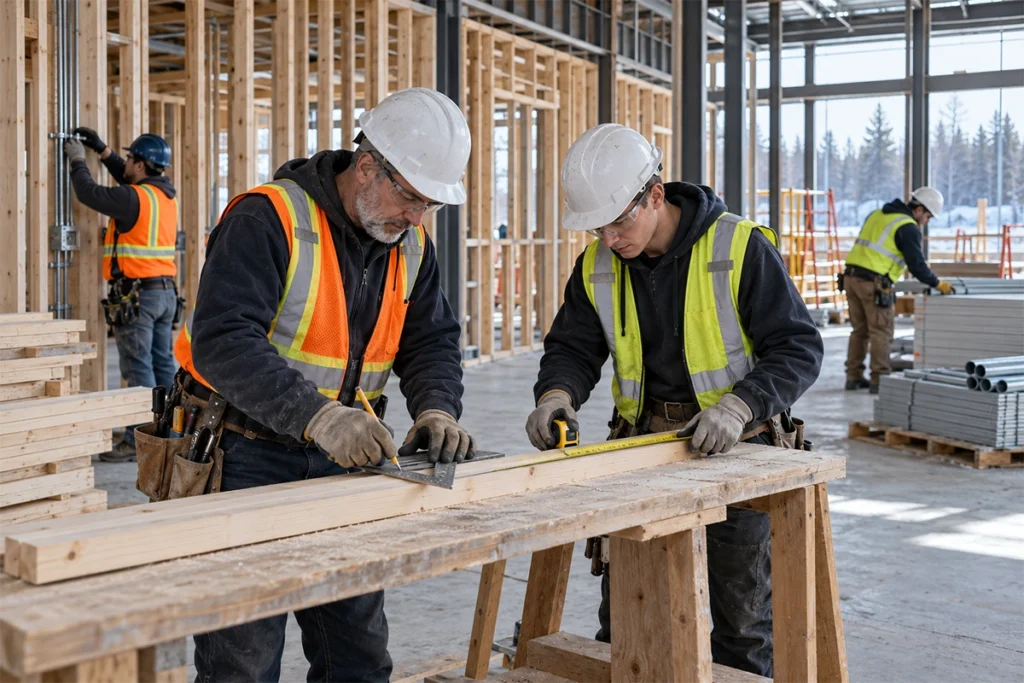 Skilled hands for every phase of the build