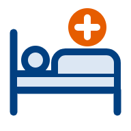 Long-term care staffing icon